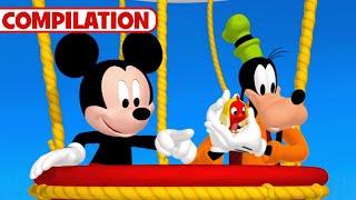 Mickey Mouse Clubhouse Best Goofy Full Episodes!  | Compilation | @disneyjr