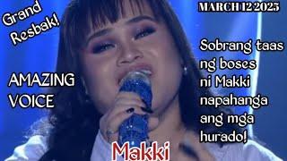MARCH 12 2025 | MAKKI | AMAZING VOICE | TAWAG NG TANGHALAN | SHOWTIME