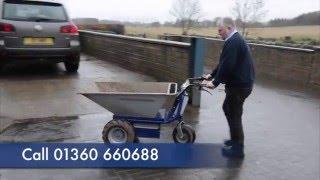 Electric Battery Powered Wheelbarrow from Fraser C Robb