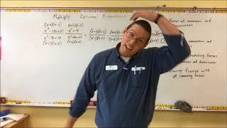 Rational Expressions - Multiplying - Mr. Ryan