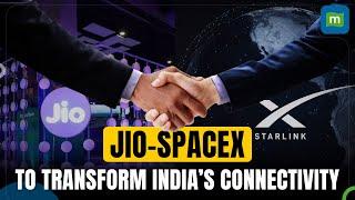 Jio collaborates with SpaceX | Starlink internet services in India | Broadband Connectivity