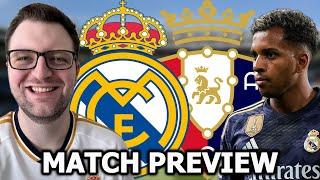 REAL MADRID VS OSASUNA - LALIGA MATCH PREVIEW