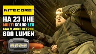 Light, flexible & above all BRIGHT - Nitecore HA23 UHE Review