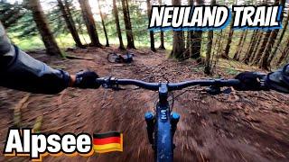 NEULAND TRAIL IN GERMANY! Fresh and beautiful, Alpsee.