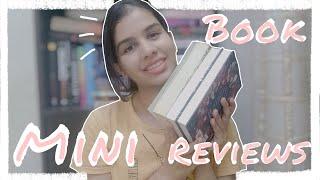 MINI BOOK REVIEWS| books I recently read| Indian Booktuber| #BookReviewThursday