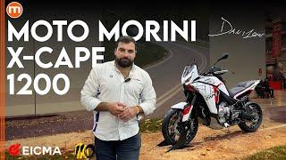 Moto Morini X-Cape 1200 | S'è fatta attendere e ora... scopriamola dal vivo a EICMA 2024