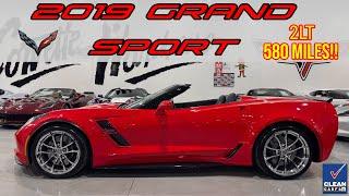 LOW MILE 2019 Grand Sport Convertible!! Corvette Warehouse Dallas