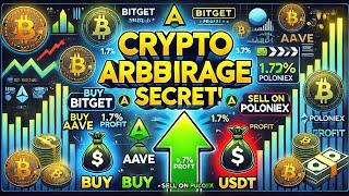 Best Crypto Arbitrage Strategy 2025 – Earn with AAVE/USDT on Bitget & Poloniex