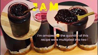 Easy cooking of BLUEBERRY JAM recipe by Glezl