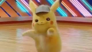 Pokemon Detective Pikachu movie . Pikachu dance