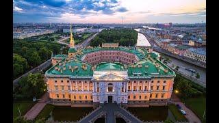 Mikhailovsky Castle in Saint Petersburg, Russia