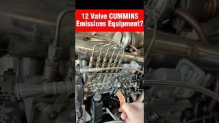 12 Valve CUMMINS Emissions Equipment??? #diesel #cummins #automobile