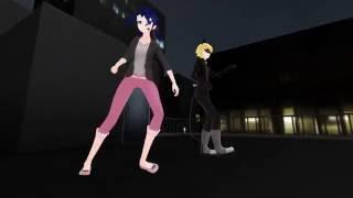 {MMD} Marinette and Chat Noir "Scream"