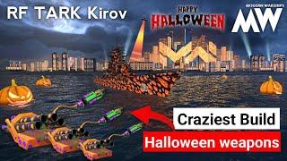 Modern Warships Pumpkin Launcher & Broomstick Rocket Halloween Weapons Build with RF TARK Kirov