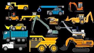 Construction Vehicles 3 - Trucks and Equipment - The Kids' Picture Show