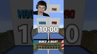 Noob vs Pro Build Battle! (Boat)