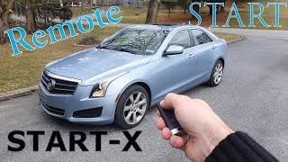 Start-X Cadillac ATS Remote Starter Install and Programming