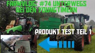 FarmVLOG: #74 Rüfa Kamera/unter den Youngtimern / Hydraulische Doppelklappe