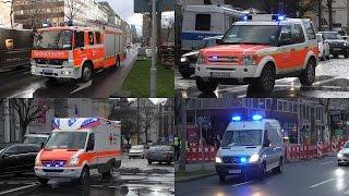 [Karneval 2017 in Düsseldorf] Einsatzfahrten aus Hamburg, Duisburg, Neuss, Düsseldorf