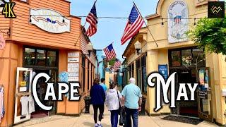 Cape May New Jersey [4K] Downtown Walking Tour