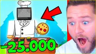 Ich habe 25.000 EURO für CHEF TV MAN in Toilet Tower Defense ausgegeben...