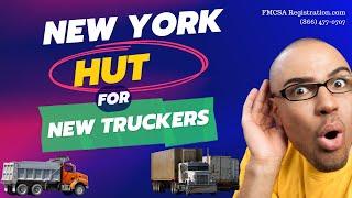 New York HUT is a Sticker that all truckers need and want ASAP.