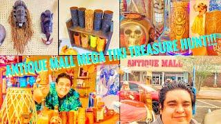 Antique Mall Mega Tiki Treasure Hunt!!! Lakeland Florida near Disney World