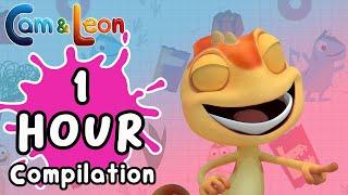 1 Hour Best Compilation | Carbonated Drink Episode & more | Cam & Leon | Cartoon for Kids