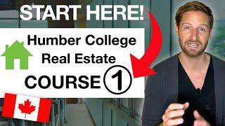 Humber College Real Estate Course 1 Broken Down: Start Here!