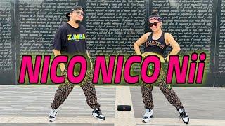 NICO NICO NII ( Dj Jif Remix ) Dance Trends l Dance workout