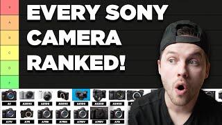 What are the BEST Sony Cameras of All Time? (Tier List)