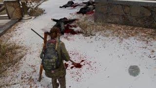 The Last of Us Befor lakeside resort last chance to use Ellie's guns last guys triggered to approach