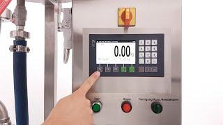 Select/Change the filling program BBF6 with scales IT3