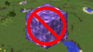 Minecraft but NO MUSIC ALLOWED #Shorts