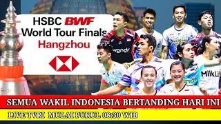 JADWAL LENGKAP PENYISIHAN GRUP BWF WORLD TOUR FINAL 2024 | LIVE TVRI