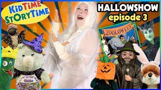 Halloween Show! Episode 3 | Halloween read aloud for Kids TV Show + Costume Contest | ZOOloween