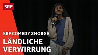 Reena Krishnaraja: Vom Land in die Grossstädte der Schweiz | SRF 3 Comedy Zmorge | SRF