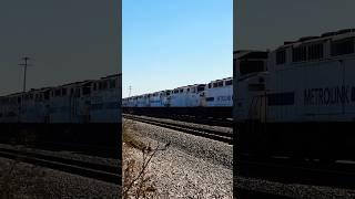 Another Metrolink funeral train on the move #train #metrolink #bnsfrailway #railfan #railway #rails