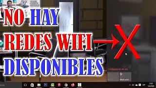 No Aparecen las redes Wifi Disponibles en Windows 10 | Tu PC no reconoce las Redes Wifi | SOLUCIÓN