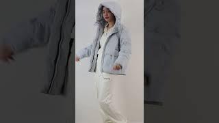 역시즌 여성 숏 후디 구스 다운 자켓 #역시즌 #여성 #후디 #구스 #다운 #자켓 #숏패딩