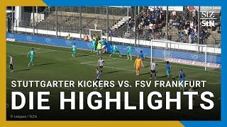 Stuttgarter Kickers vs. FSV Frankfurt | Highlights 9. Spieltag [Regionalliga Südwest]