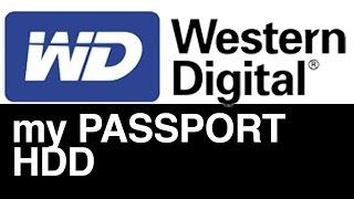 WD my Passport external hard drive Set Up Guide for Mac