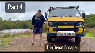 The Great Escape PART 4- VW T25, T3, Vanagon 2WD off road ROOM TOUR.