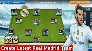 How To Create Real Madrid Team In Dream League Soccer 2019