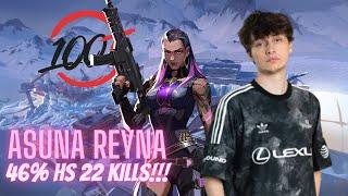 Dismissing Out of His Mind!!! 100T Asuna Reyna VOD! ft. penny and Dasnerth