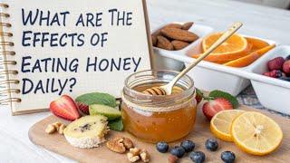EATING HONEY DAILY WHAT'S THE EFFECT?
