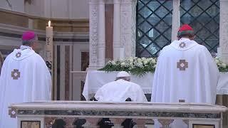 Visit of Pope Francis to the tomb of Pope St. Celestine V, who resigned the Papacy in 1294