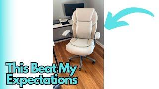 Amazon Commercial Ergonomic High-Back Bonded Leather Executive Chair Review