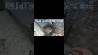Unlimited Water 7 Days to Die Alpha 21 #shorts