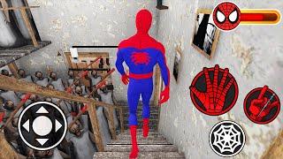 Playing as SpiderMan VS Granny Army